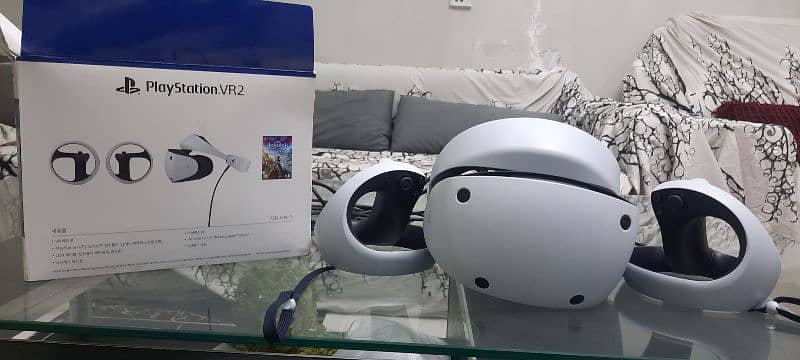 PS VR2 headset with sense controllers 6