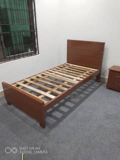 kikar wooden single bed