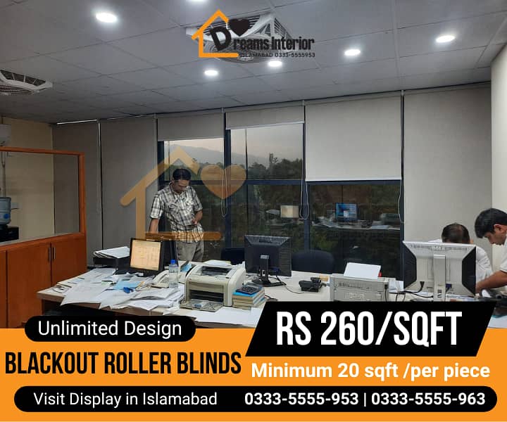 roller blinds | motorised blinds | price in Islamabad | Auto blinds 2