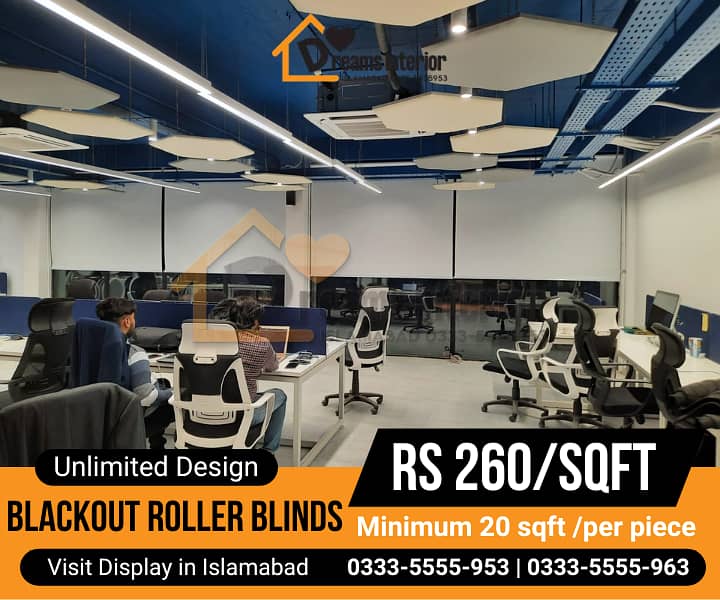 roller blinds | motorised blinds | price in Islamabad | Auto blinds 19