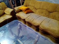 sofa set with table good condition for sale 0