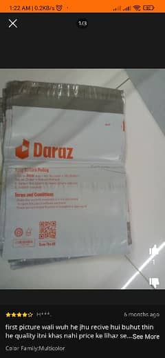 Daraz flyers small 10x12 50 pcs