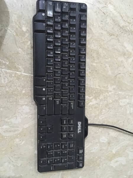 dell keyboard in good condition working properly 0