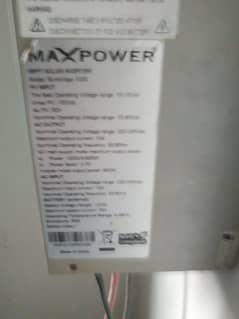 Max power Solar inverter 1 kv all ok urgent sell