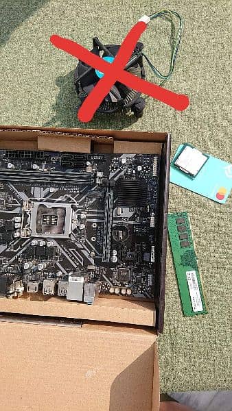 i3 9100F + h310m + 4GB Ram CPU, Motherboard and Ram Combo 1