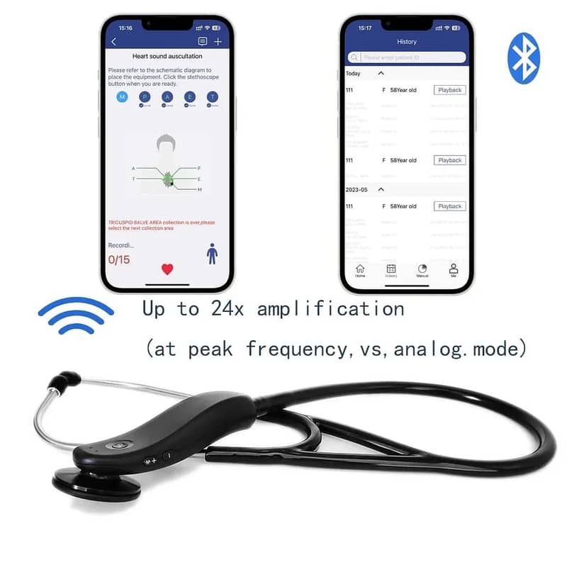 Electronic Digital Stethoscope -  Bluetooth 5