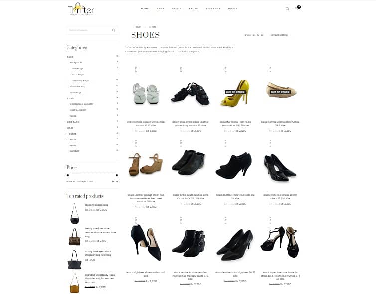 Thrifting Website Business for Sale with Products 7