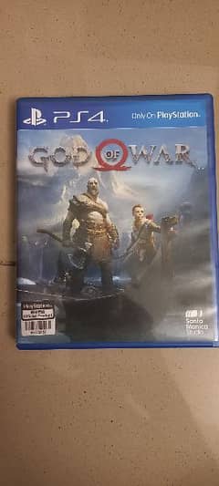 god of war ps4 game used cd 0