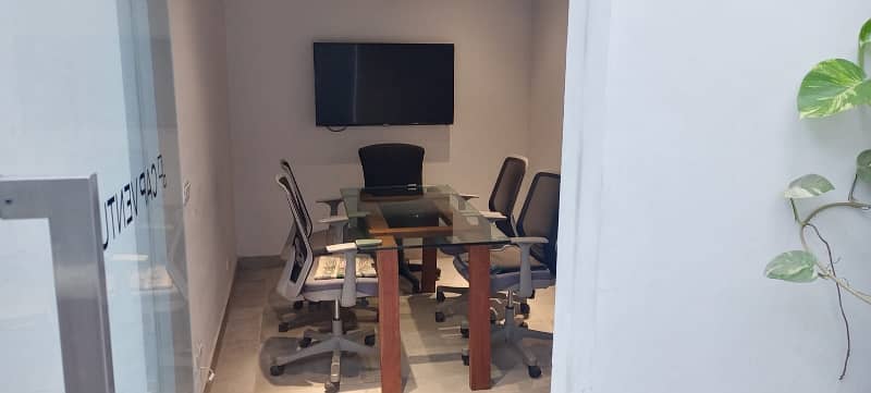 Full Furnished Office Available Including Tea Coffee Gym Peon Meeting Board Room 18