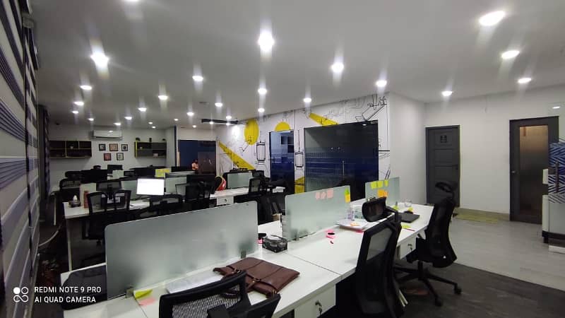 Full Furnished Office Available Including Tea Coffee Gym Peon Meeting Board Room 22