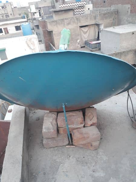 4 feet dish  with  foucs  lnb   all sat oky only sires log  contac now 2