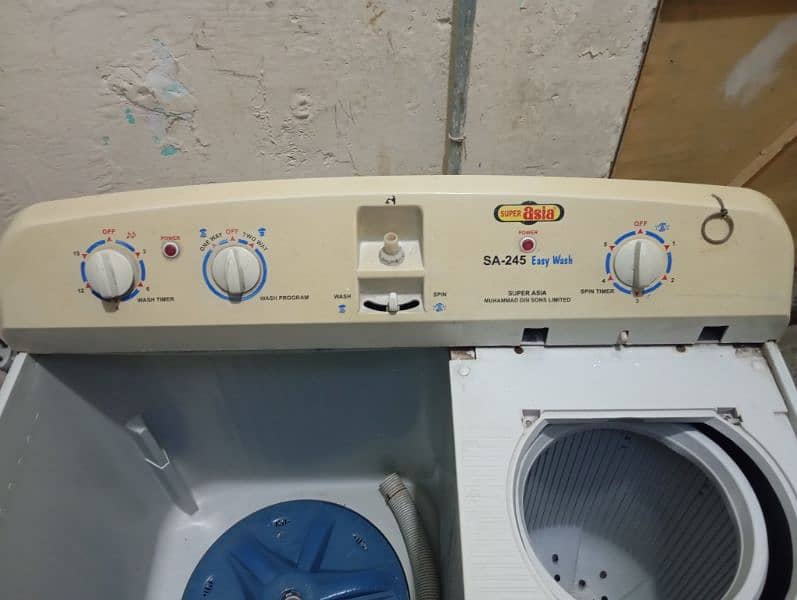 Super asia double ( spinner and washer)machine 4