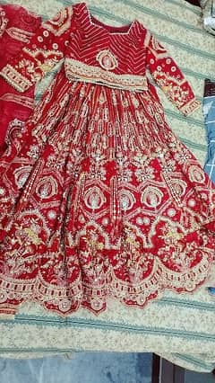 Raw Silk Lehnga Choli - Bridal Dress