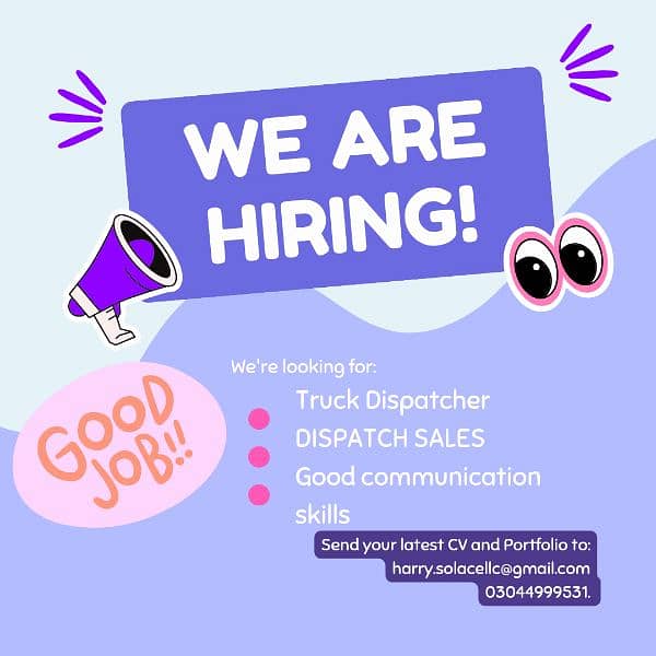 Truck Dispatch Job for fresher also 0