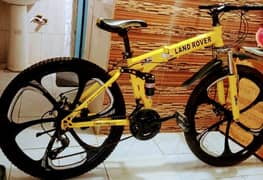 folding bike brand New condition full size 26 inch call no 03149505437