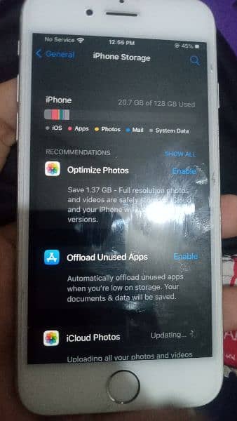 iphone 6s Non bye pass  128gb battery 80 10/9 All ok 3