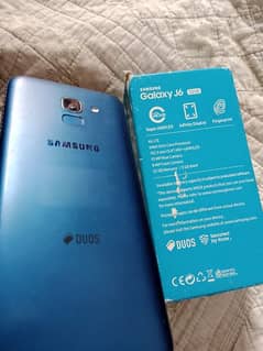 Samsung j6 3/32 full box