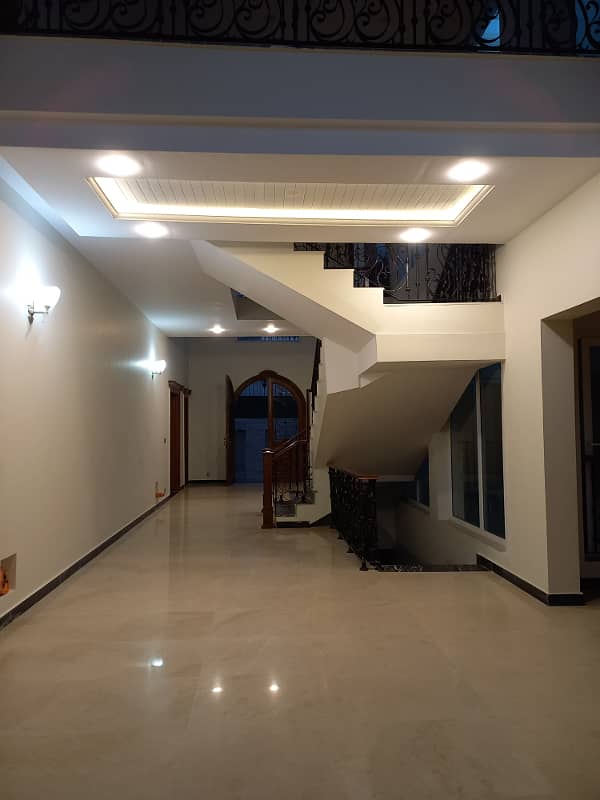 Brand New 3 story house with covered area of 2 kanal Margala Facing House Available For Rent in F/8 Islamabad 22