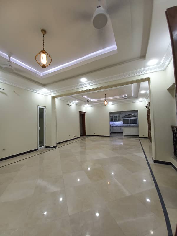 Brand New 3 story house with covered area of 2 kanal Margala Facing House Available For Rent in F/8 Islamabad 23