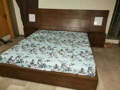 Bed And 2Box For Sale without mattress, bahria phase 8 Rawalpindi