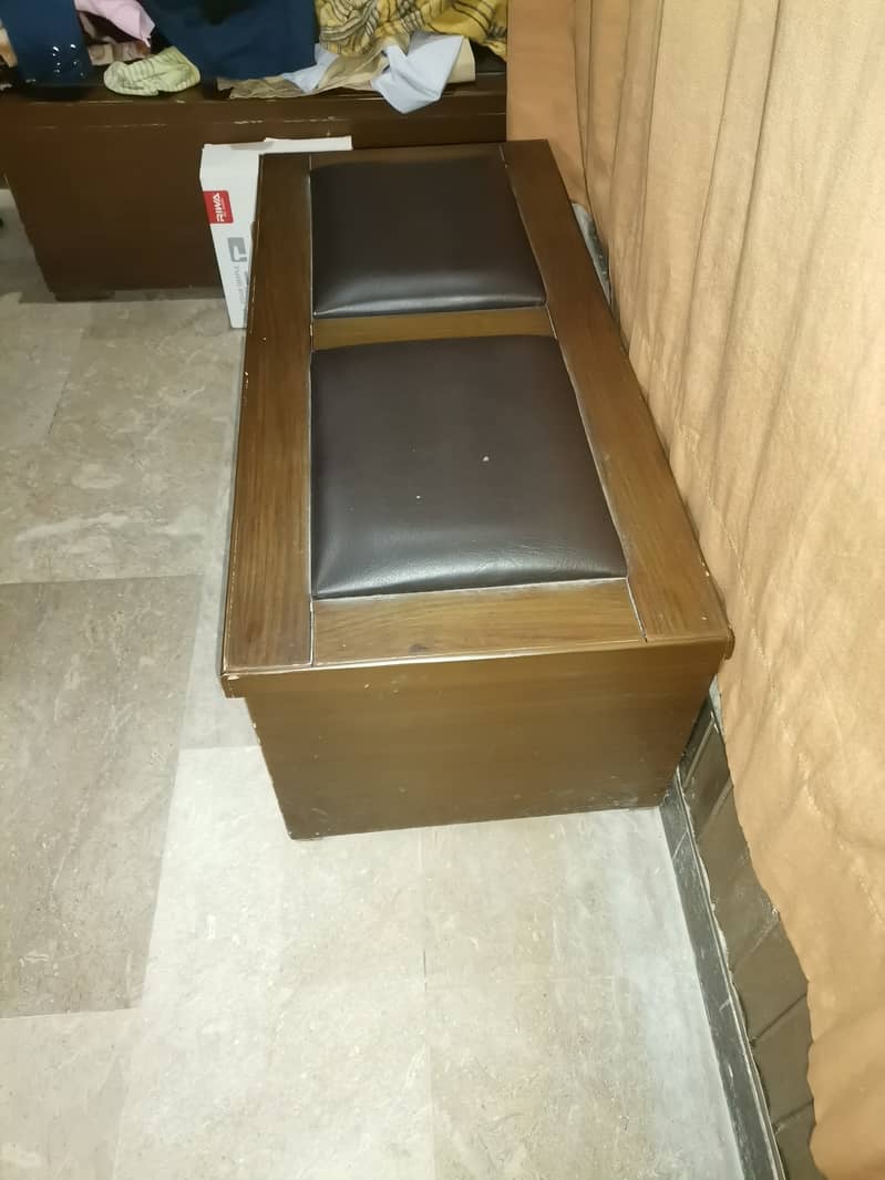Bed And 2Box For Sale without mattress, bahria phase 8 Rawalpindi 5
