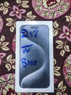 Iphone 15 pro max 256gb Blue Titanium
