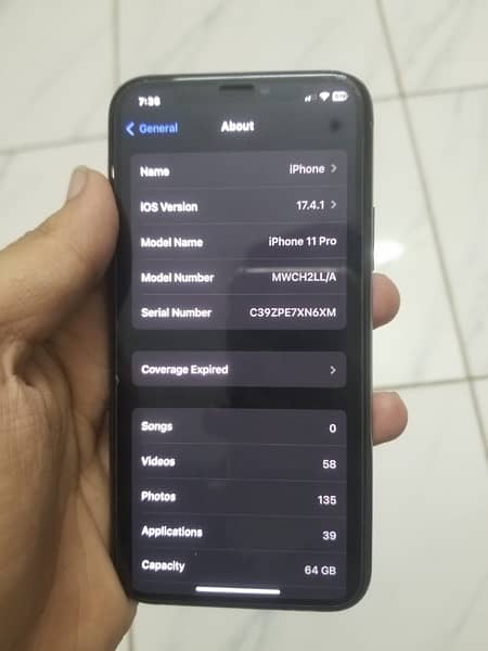 iphone 11 pro  pta approved  64 gb with box mint condition 3