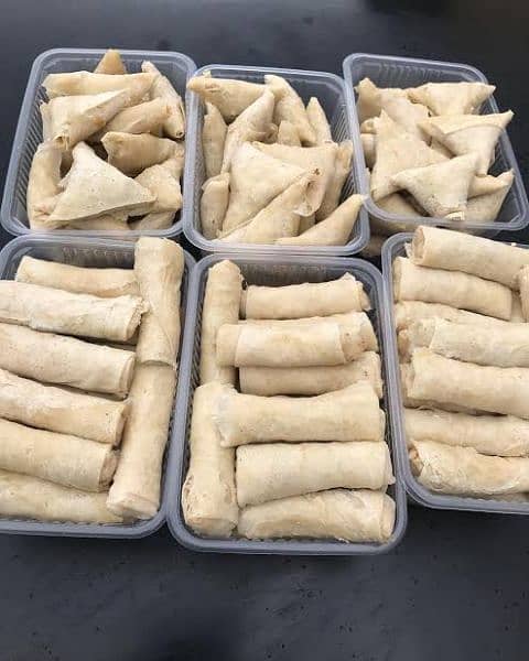 Samosa And Roll available 2