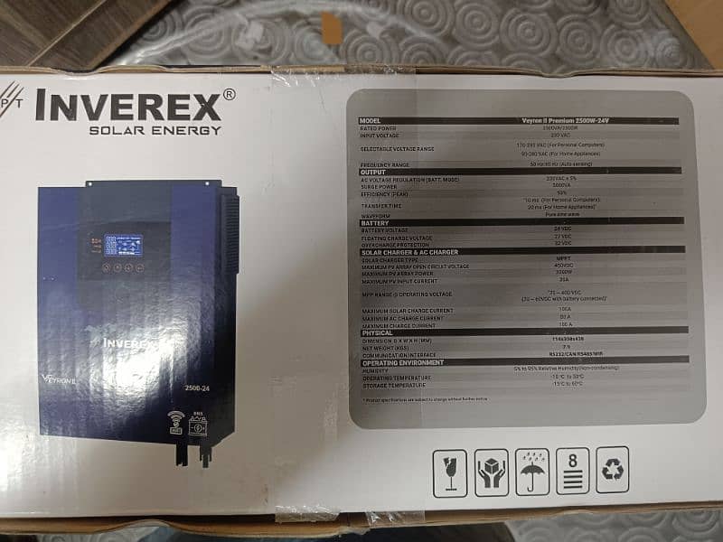 inverex 2.5kw Brand New with WiFi available with best price 3