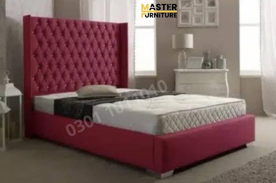 Poshish bed set/Bed set/Double bed/King size bed/Home furniture 9