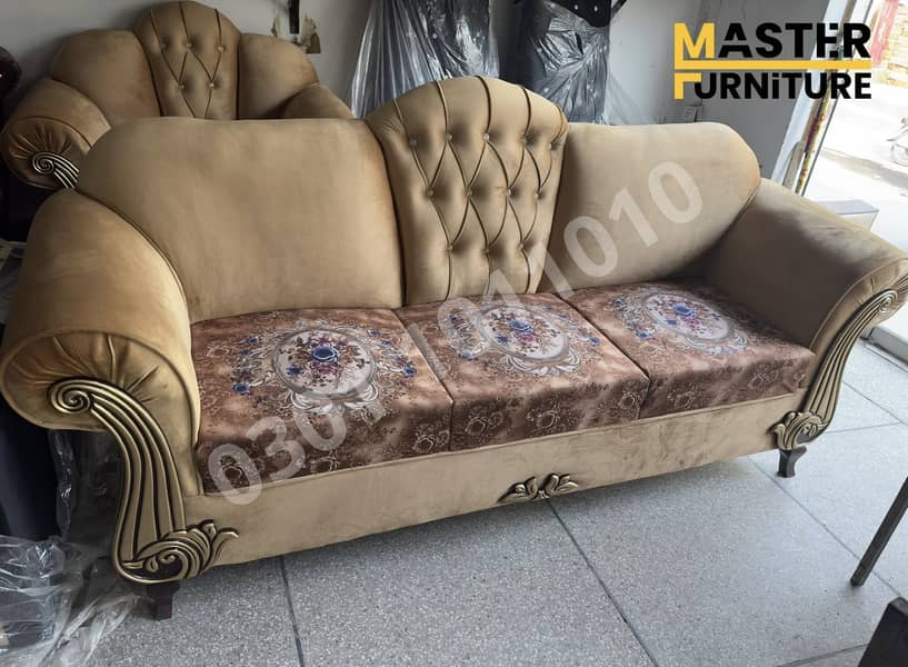 Sofa set / 5 seater sofa set / Five seater sofa set / Wooden sofa sets 14