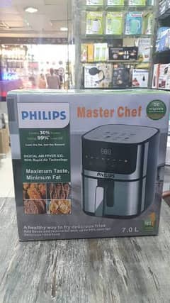 Philips LCD Touch Air Fryer - 7.0 Liter Capacity Master Chef 0