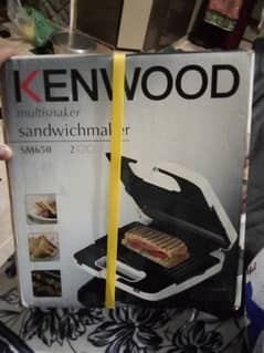 Sandwich machine Kenwood company imported for sell new daba pack 0