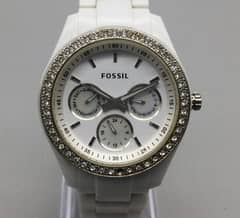 Fossil women's ES1976 Stella Day Date Display Quartz watch