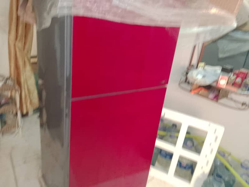 Haier, Refrigerator HRF-306  [red color) new box pack 3