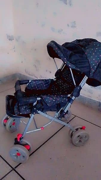 Gently Used Kid's Pram - Like New Condition 2