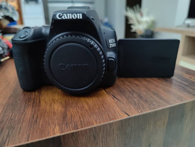 Canon 250d Mint condition with Multiple lenses 0