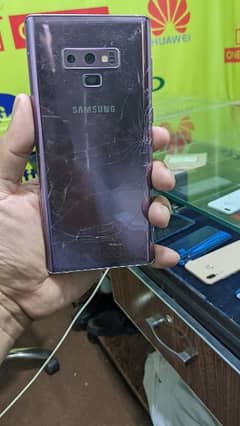 samsung note9 6gb 128gb dual sim back break and shade pta approved