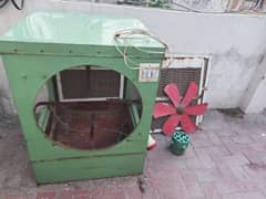 Full size Air cooler with cardboard fins