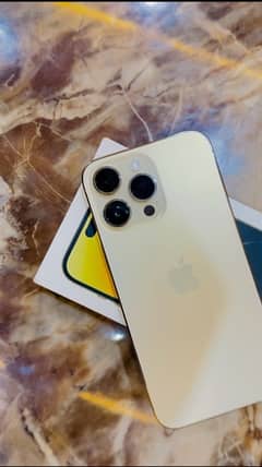 Iphone 14 pro max gold