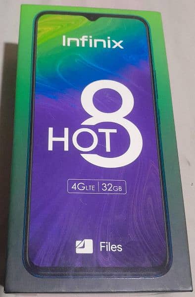 Infinix hot 8 3/32 with box condition 10 by 10 a to z original 2
