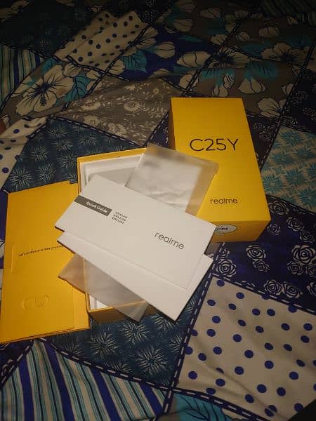 Realme c25y 10/10 with full box 15 days use 1