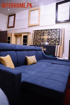 Sofa/ L shaped sofa/ storage box/ sofa kum bed