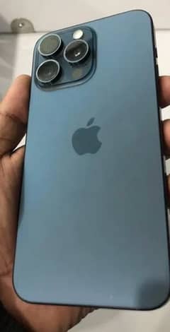 Iphone 15 pro max jv blue titanium