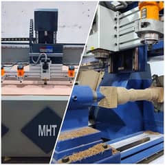 CNC Wood Router Machine & CNC Marbal RouterMachine All Sizes Available