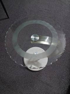 Transparent Glass Side Table