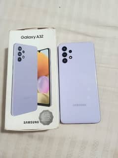 samsung A32 box and mobile