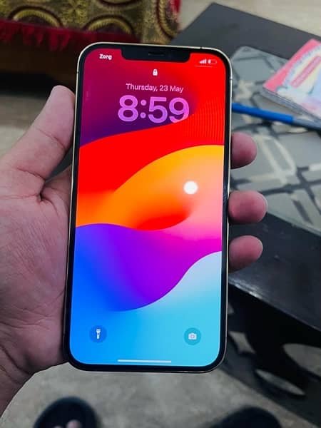 IPhone 12pro max PTA approved 256Gb 7