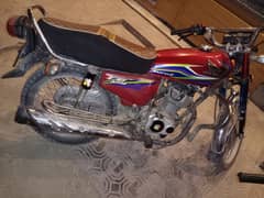 Honda 125 Red Color Urgent Sell