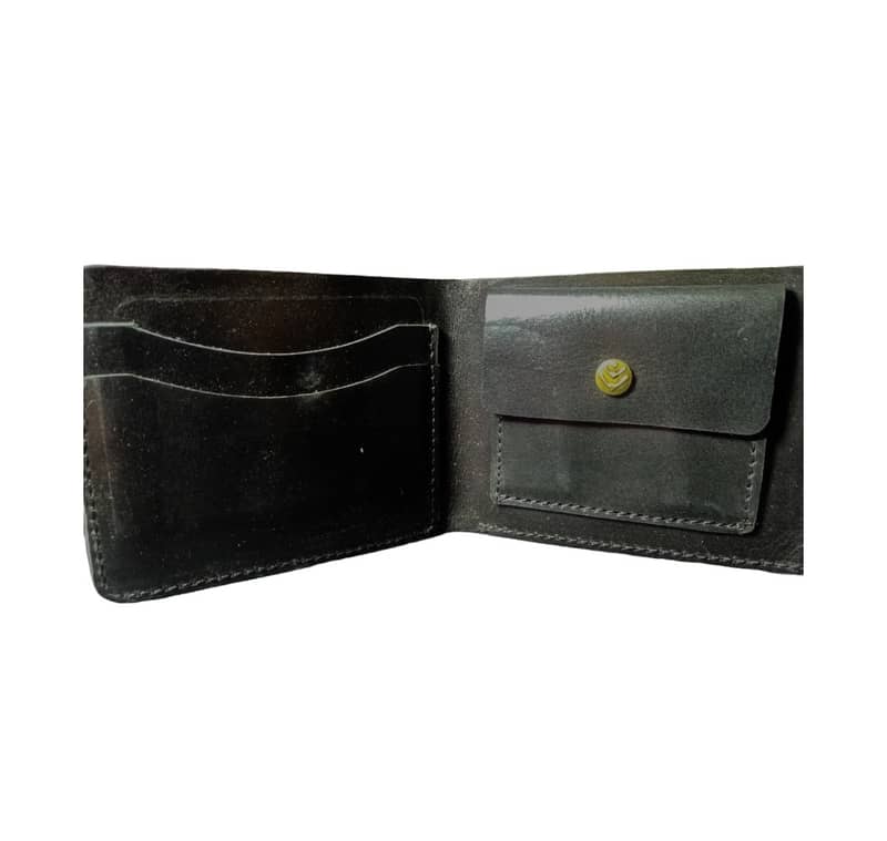 Men pure budget leather wallet with 5 years of warrenty 1